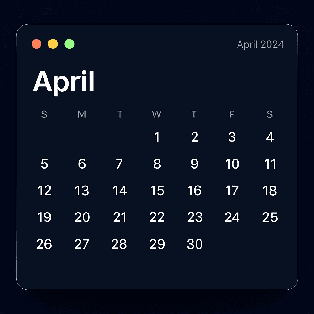 calander image